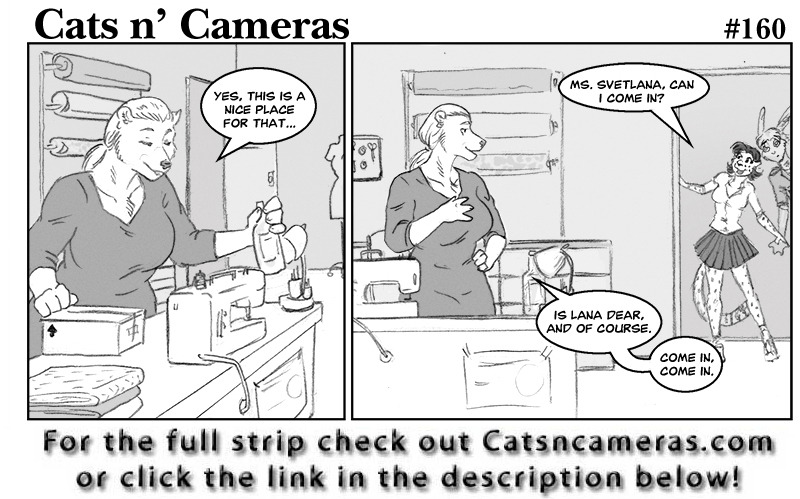 Cats n Cameras Strip #160 - Lana's Intimidating