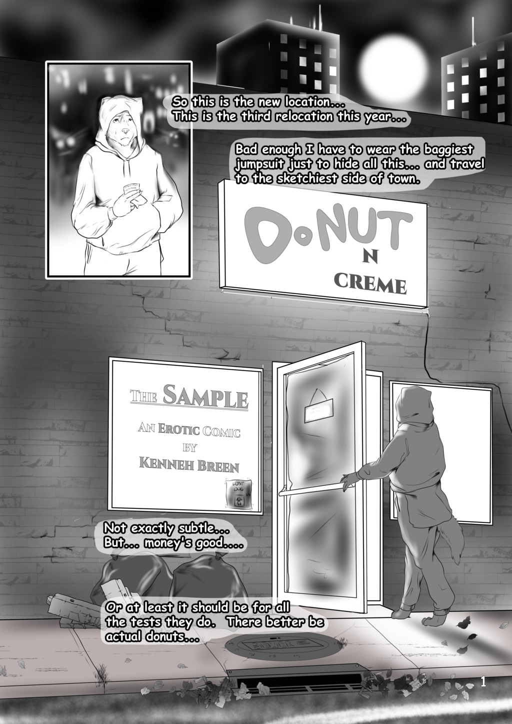 Sample comic pg 1 