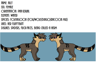 Ally Feral Reference Sheet