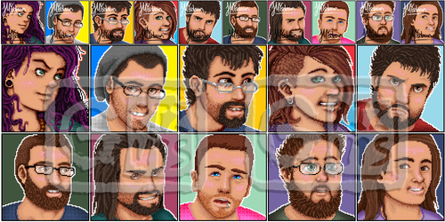 Pixel Faces