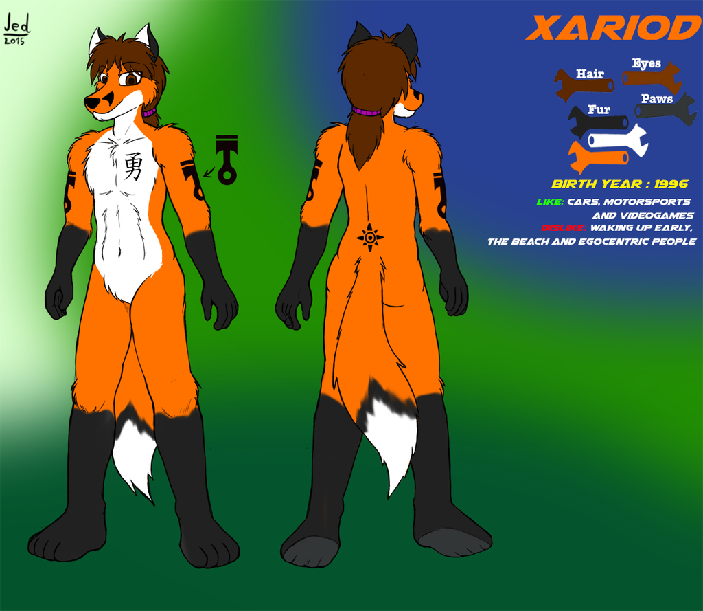 [COMMISSION] Xariod's Reference Sheet