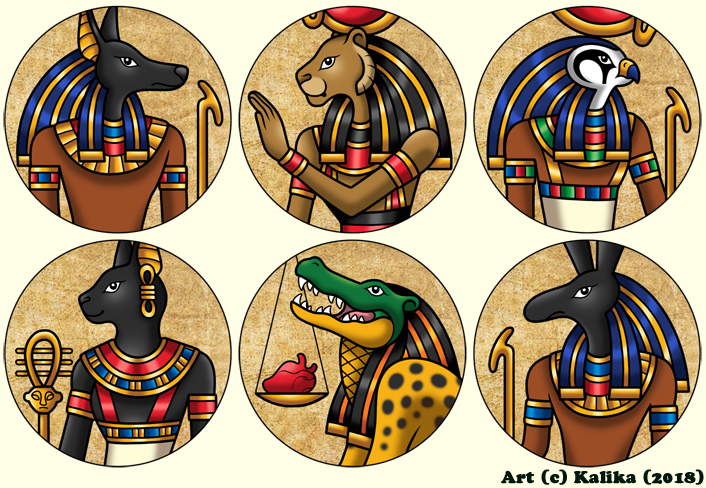 Ancient Egyptian Buttons 2018