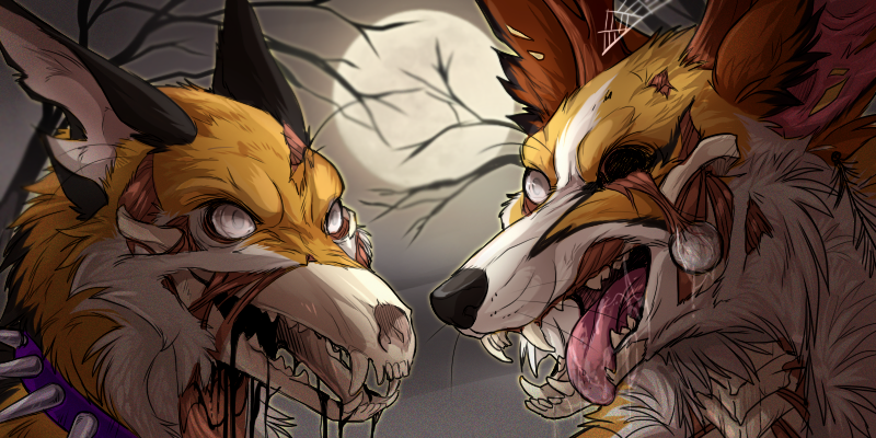 Halloween Icons - Foxis and Creature