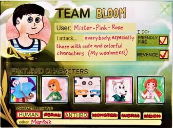 My Artfight "Team Bloom" Meme