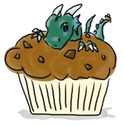 Dragon in a Muffin