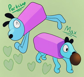 Porkchop and Max!