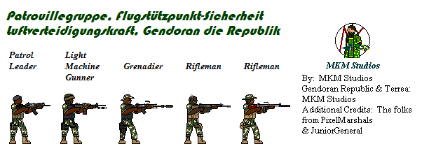 Gendoran DAF Patrol Squad