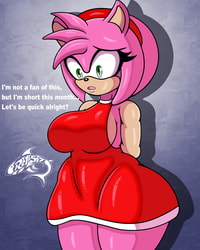 [Commission] Amy the Slut 1
