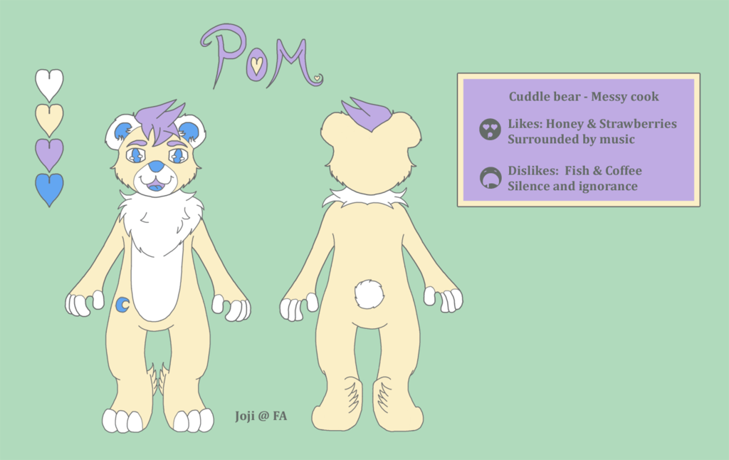 Most recent image: Pom Reference sheet