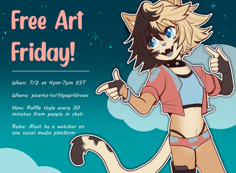 Free Art Friday Stream!