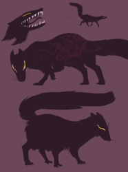 enigma beast sketches 1