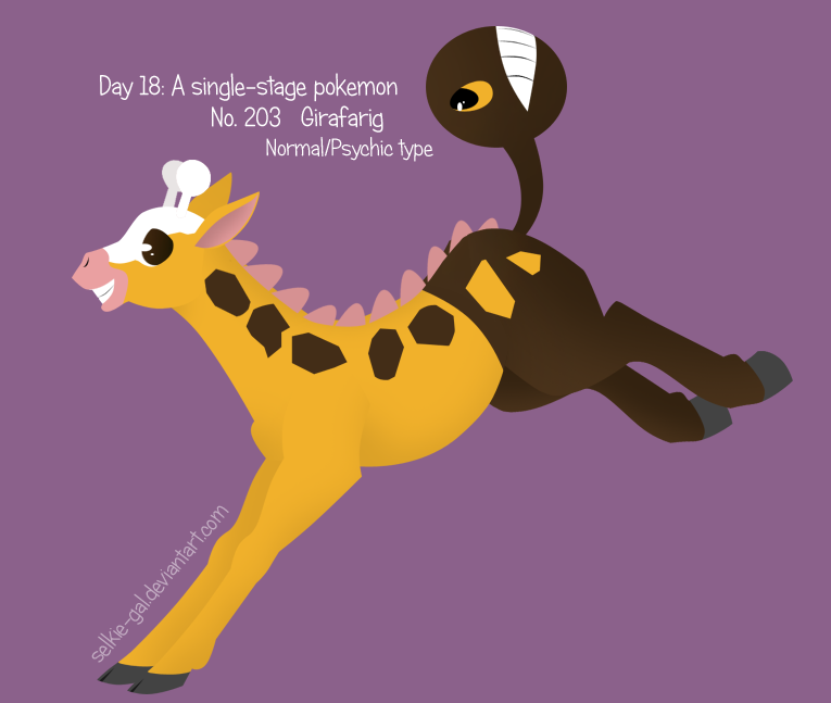 Pokeddex 2015 18: Girafarig