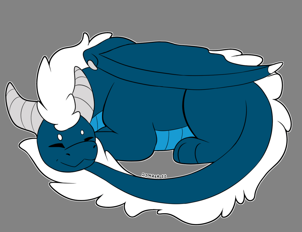 Sleepy Tundra Dragon 