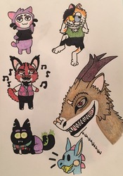 Mini Character Doodles 