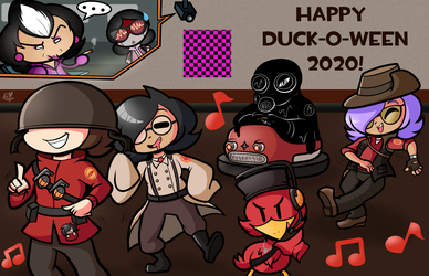 Happy Duck-O-Ween!