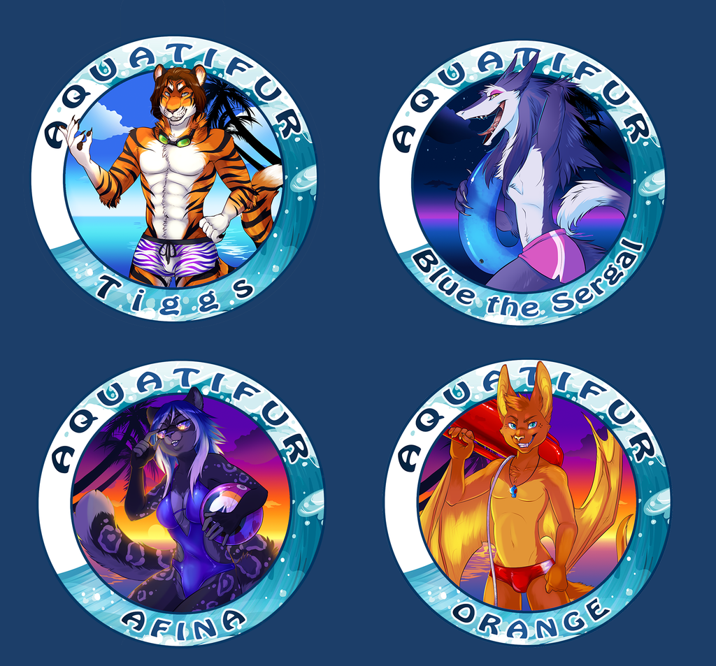 Aquatifur 2017 Badges [2]