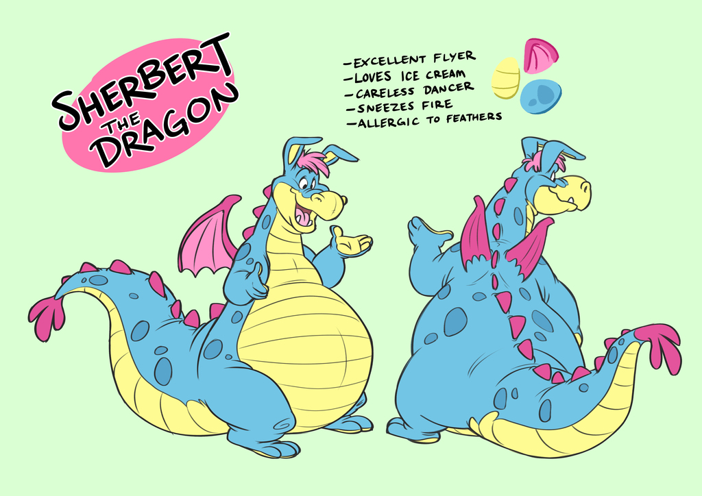 Most recent image: Sherbert the Dragon