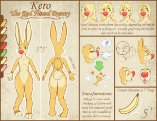 Kero Character Ref Sheet 2.0