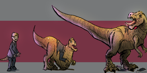 T-Rex Transformation sequence (Commish)