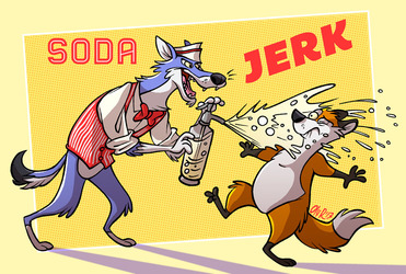 Soda Jerk - by Oly-rrr