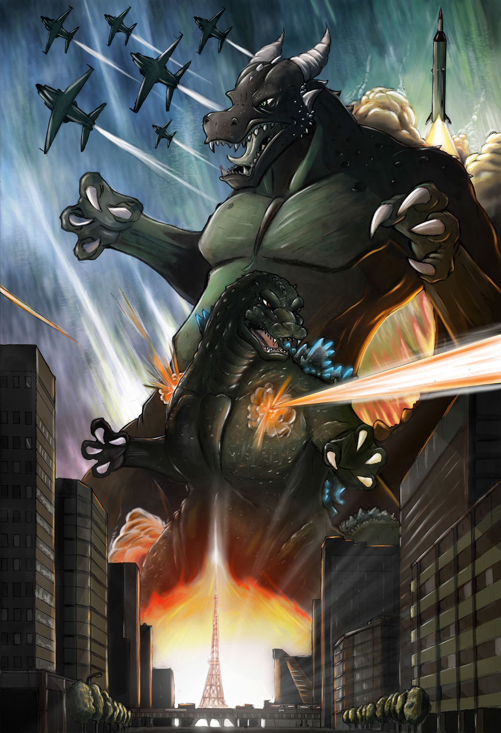 Godzilla vs. Tegon