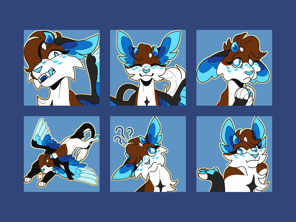 Stickers batch (1/2) COMMISSIONS OPEN