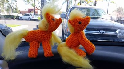 Handmade Crochet Applejack My Little Pony Amigurumi