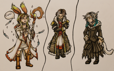 Final Fantasy XIV: Doodles