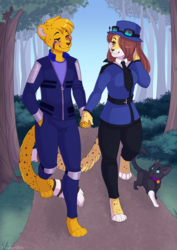 Walk through the woods - Commission