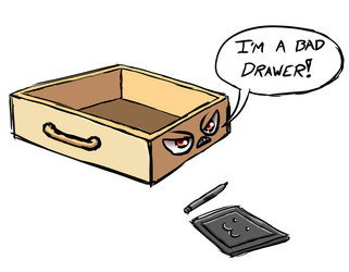 Not a good drawer.
