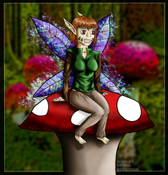 Pixie on a Mushroom 2.0