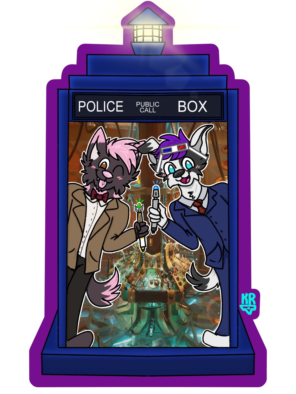 Doctor Who Badge Commission 
