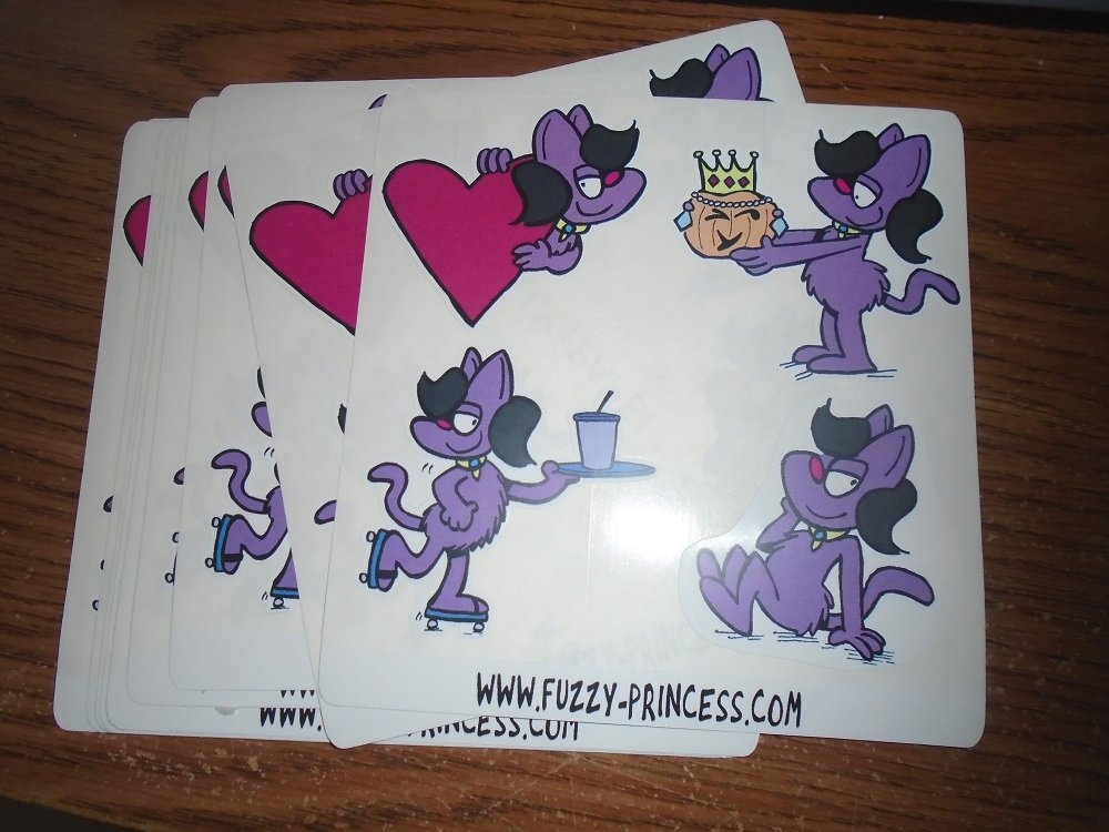 Queen Felicia stickers!