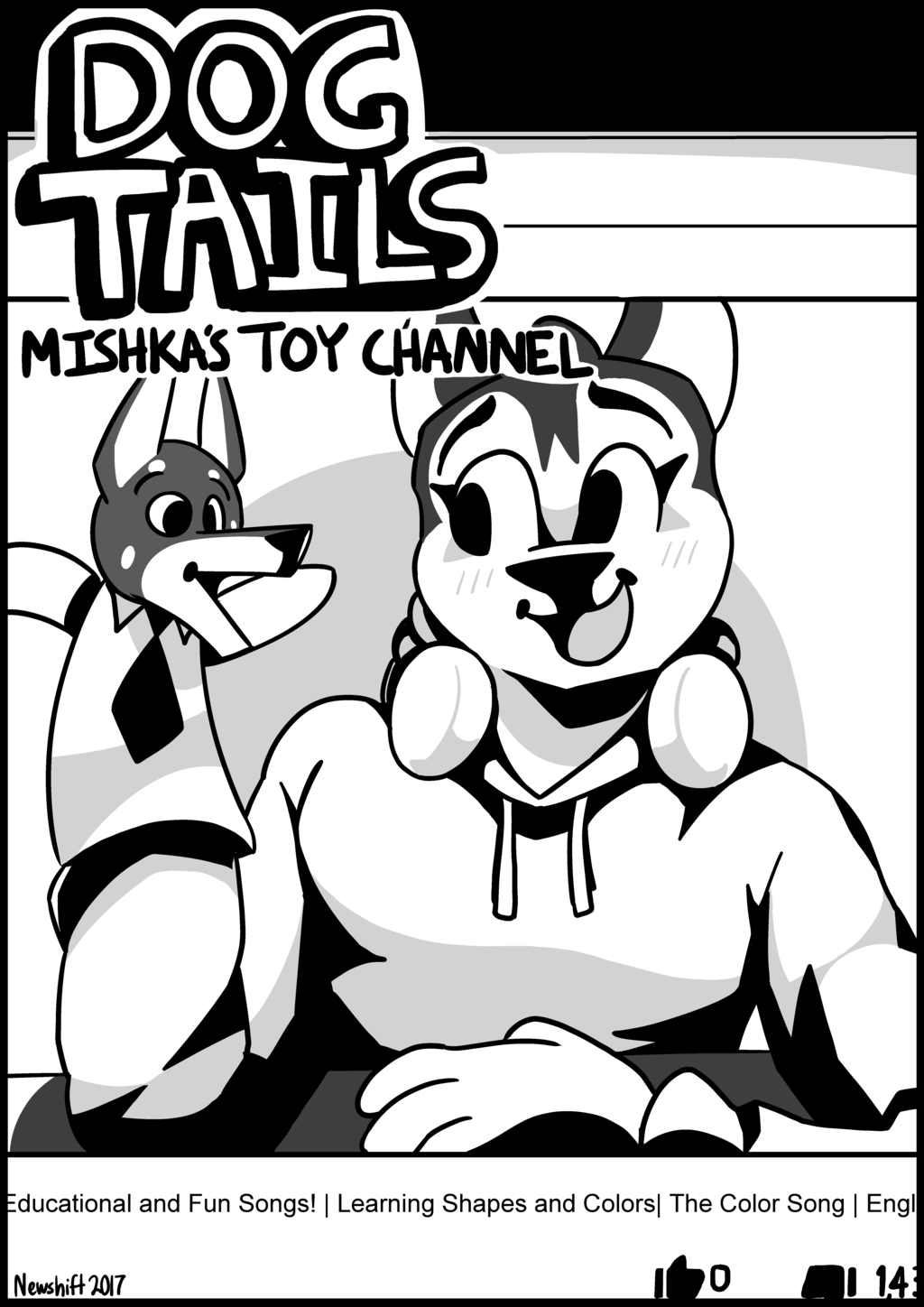 Dog Tails: Mishka's Toy Channel (Cover)