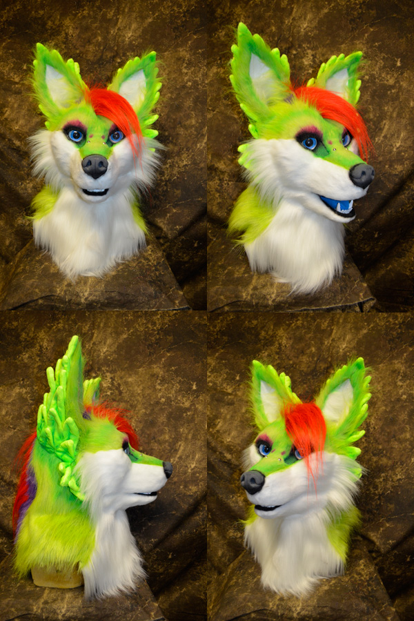Jaze the Rooster-Fox Head