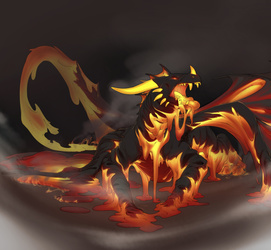 Lava Dragon - by Neltruin
