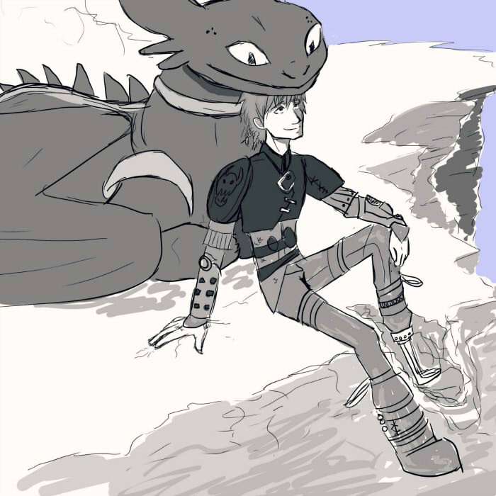 Most recent image: Hiccup and Toothless