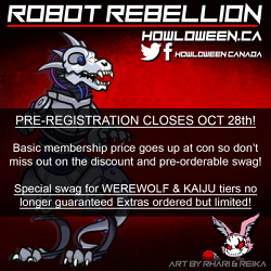 Pre-Reg Closes Oct 28th