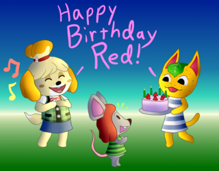 Red's New Leaf Birthday