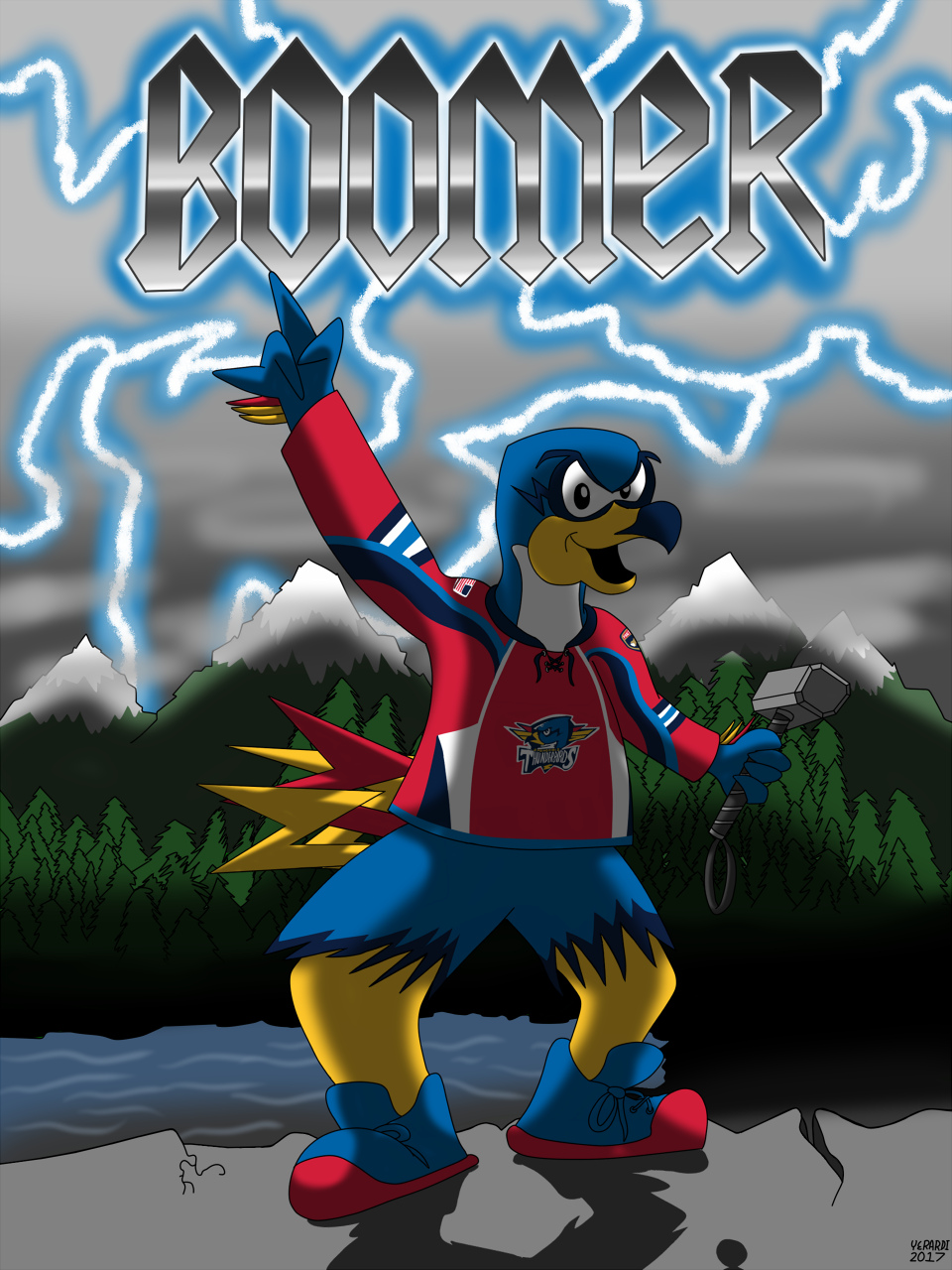 AHL MAX Series Number 02 of 30: Boomer Springfield Thunderbirds