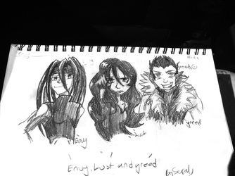 Envy, Lust, and Greed