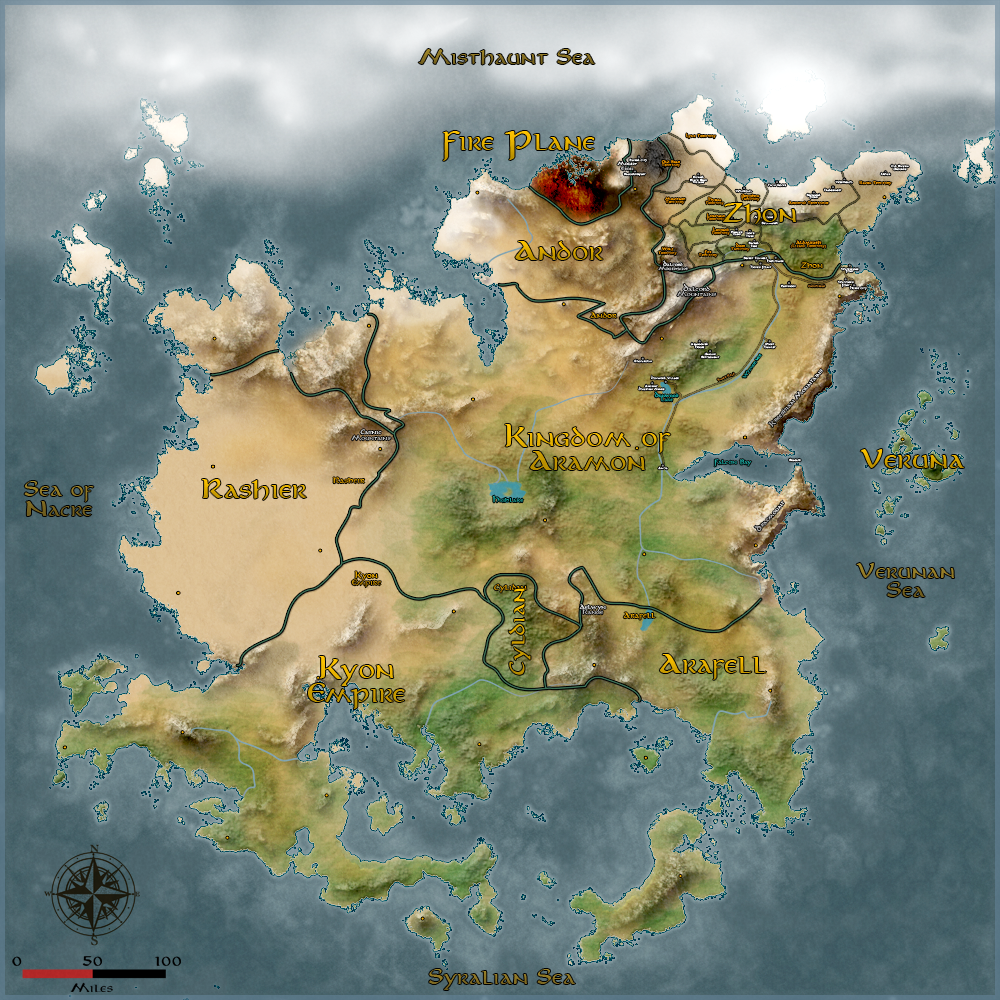Tirandra Map