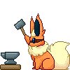 Flareon at the Forge