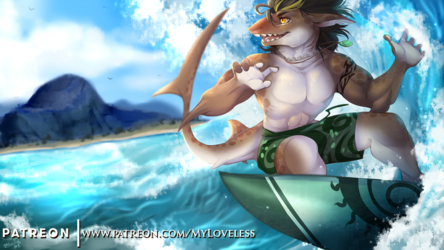 [Patreon] Surfin` with the Cool Kids