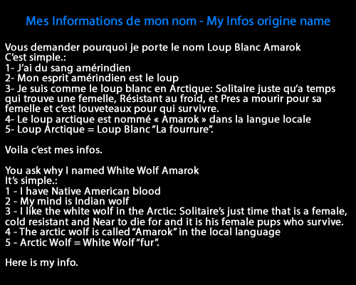 Most recent image: Mes Informations de mon nom - My Infos origine name