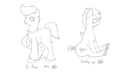 Ponies - Dusty + La Roux