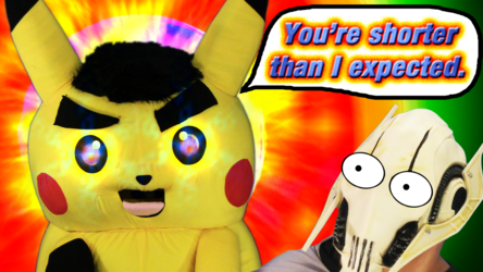 Mascot Pikachu Fursuiting: General Grievous Really IS Shorter Than Expected (Ft. ThatWeirdCollector)
