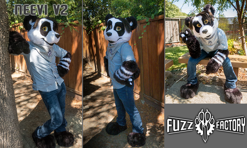 Neevi the Panda V2 by Fuzz Factory