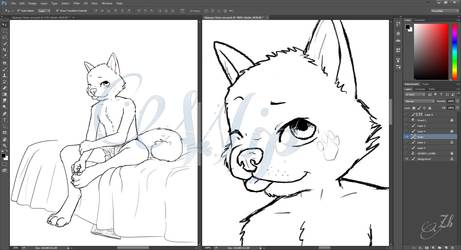 [Commission WIP] Skypup