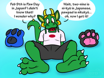 Happy (late) Japanese Paw Day